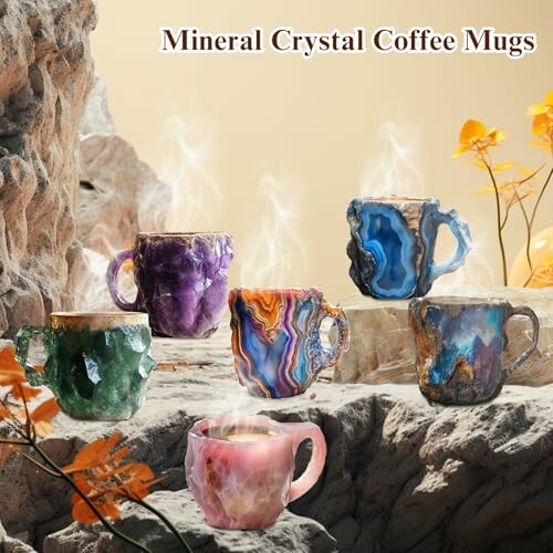 Mineral Crystal Coffee Mugs