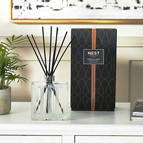 Nest Reed Diffuser on a table with box packaging.